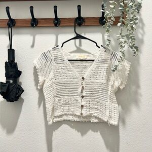 Rebellion Women’s Crochet Top M